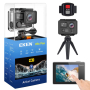 Екшън камера EKEN H5s Plus 4K с WIFI водоустойчива 30 метра 170 градуса / SPK040 /, снимка 1 - Камери - 44512955