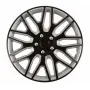 Тасове Versaco Dakar NC черни и сребристи за 14'' джанти, комплект от 4 броя, снимка 1