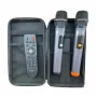 Професионална караоке тонколона Homey HM-1004-SP212 с два безжични микрофона, снимка 3
