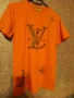 Louis Vuitton мъжка тениска в оранжево, снимка 1