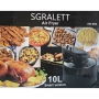 Еър Фрайър SGRALETT HN-900 – Интелигентно и здравословно готвене с 10L капацитет, снимка 3