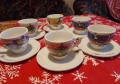 Коледен сервиз за кафе, снимка 1