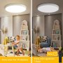 Нова LED таванна светлина 24W с  дистанционно управление Дом Офис, снимка 5