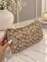 Coach бежови чанта и портмоне, снимка 4