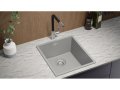 Кухненска Мивка от гранит модел Лондон 45 Slim 410 x 470 mm - сива, снимка 10