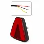 Триъгълен LED стоп тип F1 с мигащ светлинен режим, снимка 2