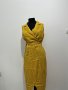 Жълта дамска рокля, снимка 5