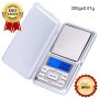 Джобен цифров електронен кантар кантарче 200 300 500 г. прецизен и точен лабораторна везна за бижута, снимка 11