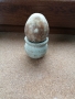 Колекционерско яйце от полускъпоцен камък , снимка 7