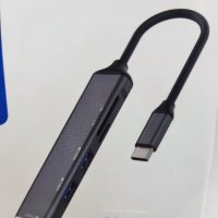 Type C адаптер USB High Speed , снимка 3 - USB кабели - 44277418