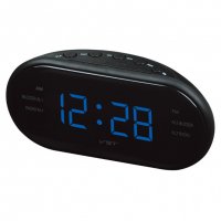 902  дигитален часовник с аларма, радио и функция сън, снимка 10 - Други стоки за дома - 34658016