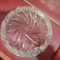 Кристална купа, фруктиера, бонбониера, снимка 2 - Други - 35679104