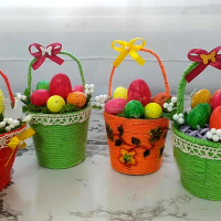 Великденски кошнички и поставки за яйца, снимка 4 - Декорация за дома - 44818706