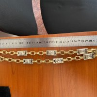 Златен ланец синджир Versace 63,39 гр, снимка 4 - Колиета, медальони, синджири - 41523088