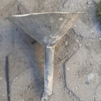 Стара метална фуния, снимка 3 - Други инструменти - 42149652