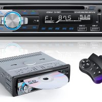Автомобилно радио с CD BluetoothD1901,MP3,FM радио,2 USB порта за музика и зареждане,Нands free, снимка 1 - MP3 и MP4 плеъри - 42427803