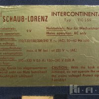 Schaub-lorenz intercontinental 110 559, снимка 10 - Ресийвъри, усилватели, смесителни пултове - 35942942