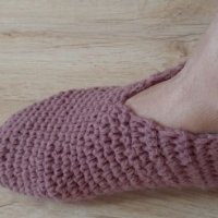 Дамски терлици на една кука, снимка 5 - Дамски чорапи - 39616010