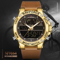 Мъжки часовник NaviForce многофункционален NF9164 GBLBN. , снимка 12 - Мъжки - 34798787