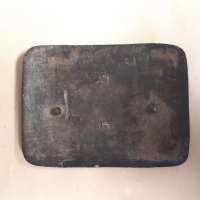 Стара бронзова тока за колан, снимка 3 - Антикварни и старинни предмети - 36126753