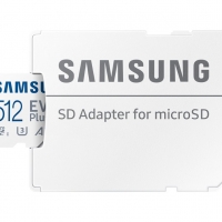 SAMSUNG EVO PLUS 512GB microSD Class10 трансфер на данни до 130MB/s, снимка 1 - Други - 36039062