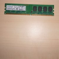 635.Ram DDR2 800 MHz,PC2-6400,2Gb.crucial.НОВ, снимка 1 - RAM памет - 41242425
