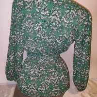 Елегантна блуза р-р S/М, снимка 5 - Блузи с дълъг ръкав и пуловери - 41716084