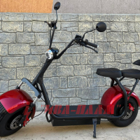 Електрически скутер ’Harley’ 1500W 60V+LED Дисплей+Преден LED фар+Bluetooth+Аларма+Габарити-2024г, снимка 3 - Мотоциклети и мототехника - 36385536