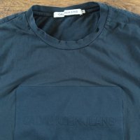 CALVIN KLEIN JEANS - страхотна мъжка тениска , снимка 4 - Тениски - 41775857