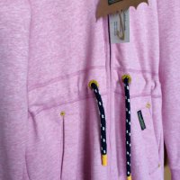 Schmuddelwedda - нов дълъг розов суичър raincoat, снимка 10 - Суичъри - 41984123
