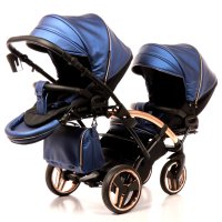 Бебешка количка Junama Fluo line Duo Slim 2в1, 3в1 НОВА, снимка 4 - Детски колички - 42082184