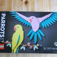 LEGO Art The Fauna Collection – папагали ара,произведение за декорация, снимка 10 - Декорация за дома - 44433065