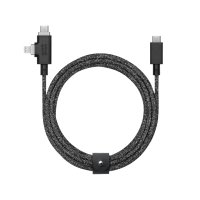 Native Union Belt Cable Duo Pro 240W, 2,4 м кабел за зареждане, снимка 1 - USB кабели - 44178538