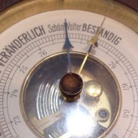 Стар немски барометър, снимка 2 - Антикварни и старинни предмети - 34572271