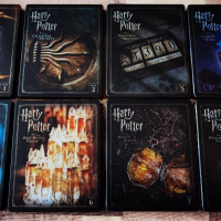 Хари Потър Пълна Steelbook Blu Ray колекция бг суб, снимка 5 - Blu-Ray филми - 36299953