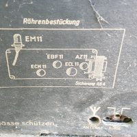 Старо немско лампово радио , снимка 5 - Антикварни и старинни предмети - 35696688