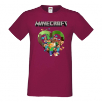 Мъжка тениска майнкрафт Minecraft 5,Minecraft,Игра,Забавление,подарък,Изненада,Рожден Ден., снимка 5 - Тениски - 36495159