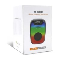 Безжична тонколона MS-2613BT 3, 8W, Светеща RGB, снимка 3 - Bluetooth тонколони - 41307726