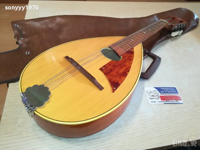 СТРУНЕН ИНСТРУМЕНТ С КОЖЕН КЕЙС ОТ ГЕРМАНИЯ 2210231544, снимка 1