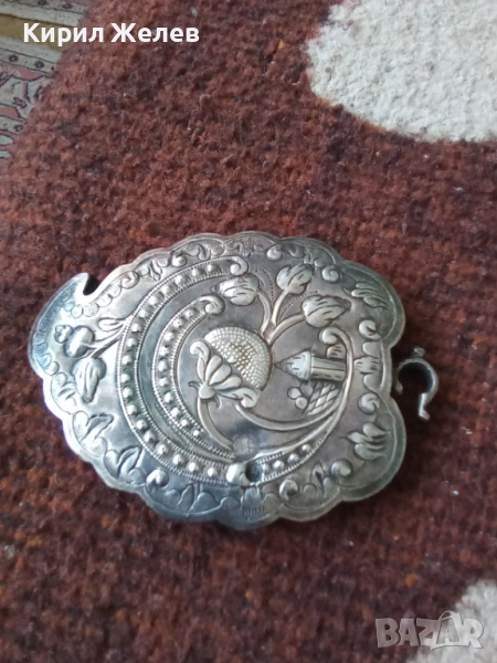 Пафта стара сребърна 1 брои 50103, снимка 1