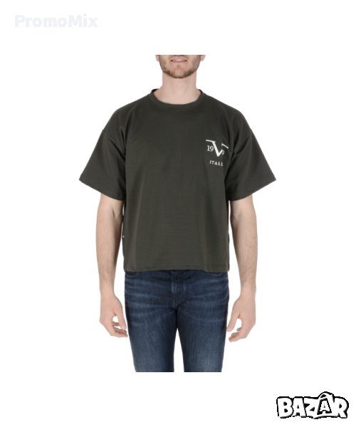 Мъжка тениска 19V69 Italia by Versace 19.69 Azir L блуза с къс ръкав, снимка 1