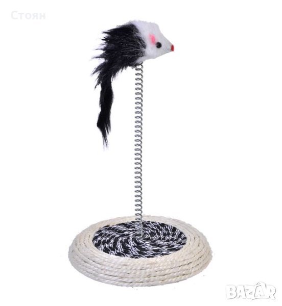 Пролетна играчка за котка с основа 20см, снимка 1