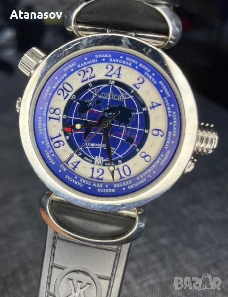 Korloff Reversible Watch Automatic Slocum GMT, снимка 1