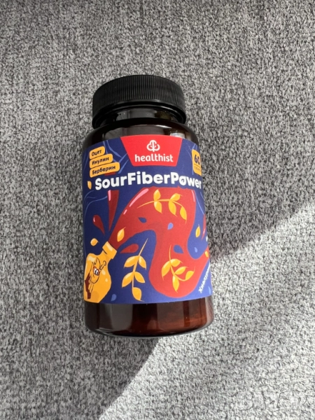 Хранителна добавка SourFiberPower - Healthist, снимка 1