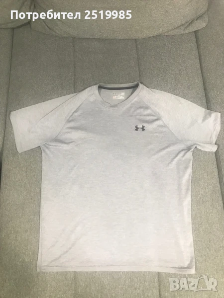 Сива тениска Under Armour - Размер Л, снимка 1