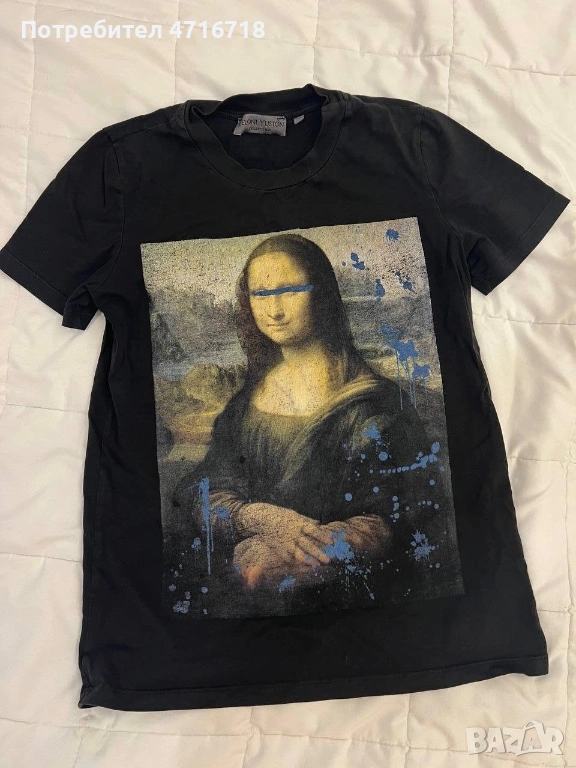 Тениска с Мона Лиза, снимка 1