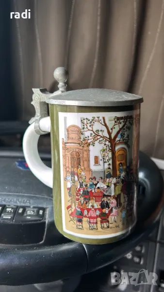 Старинна немска халба, снимка 1