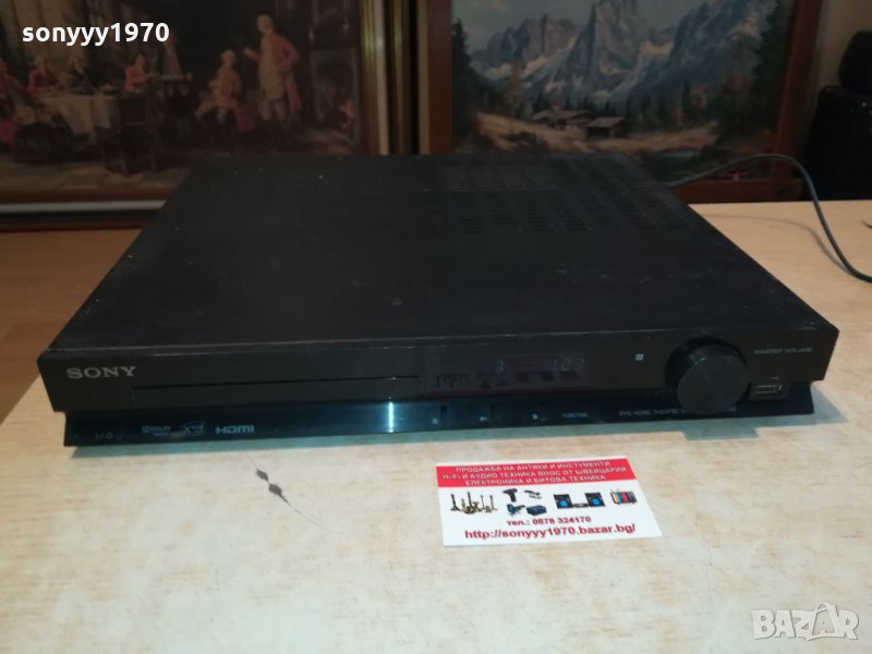 sony hbd-tz135 usb/hdmi dvd receiver 1402221218, снимка 1