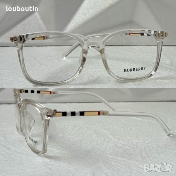 Burberry дамски диоптрични рамки очила за компютър прозрачни слънчеви очила , снимка 1