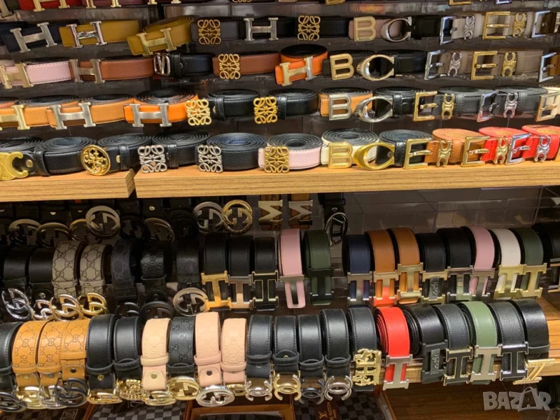 колани от естествена кожа в кутия hermes pinko gucci guess , снимка 1